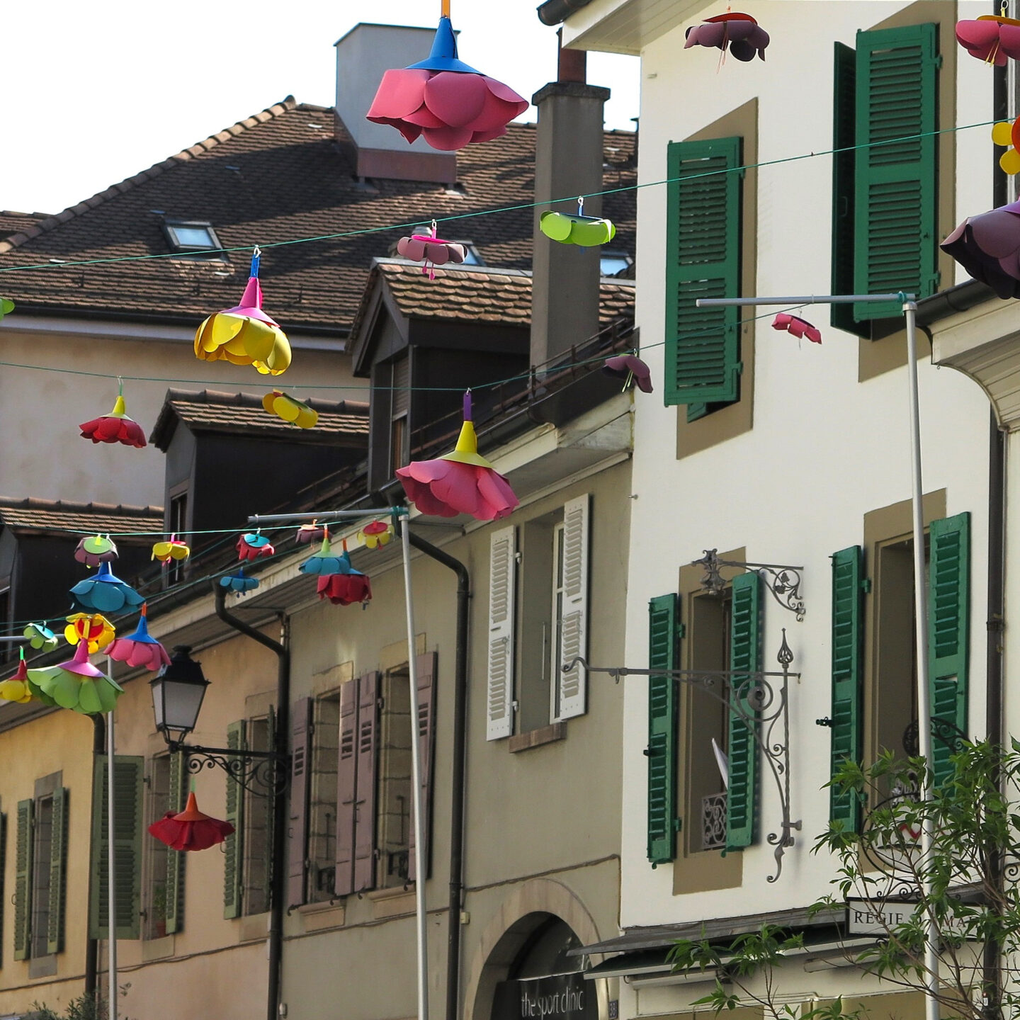 Carouge : promenade sous les derniers rayons de soleil